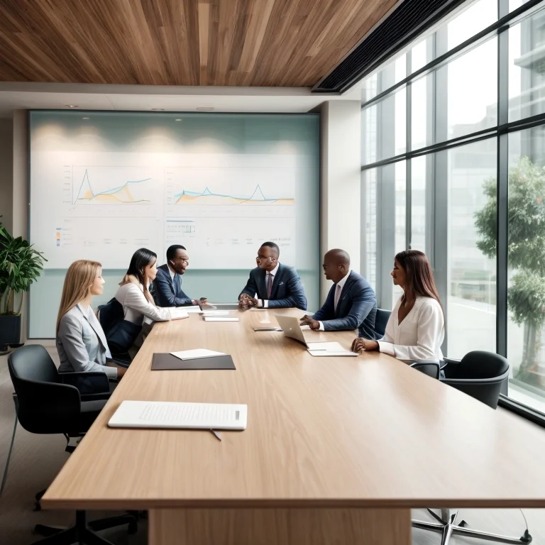 Professional leadership coach guiding a team in a workshop setting